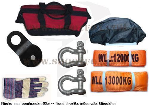 Kit Accessoires pour treuil - 8 pcs