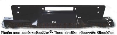Platine de Montage Treuil 4x4 pour Jeep TJ